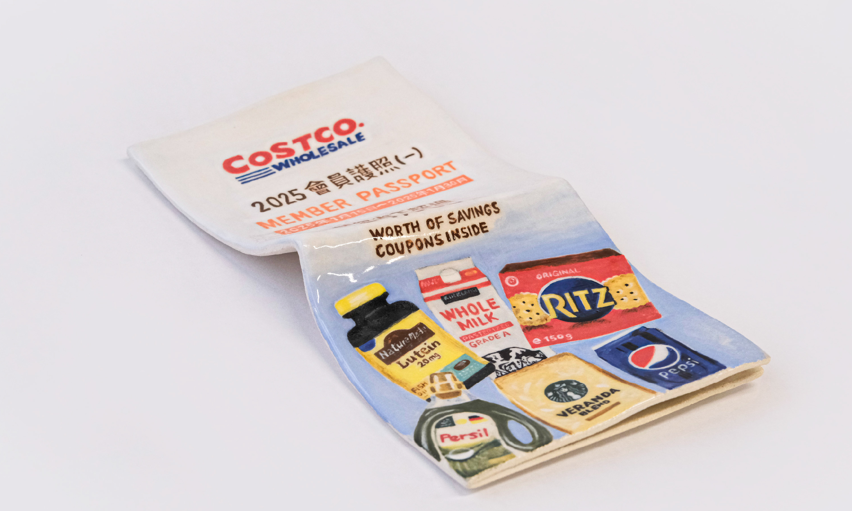 Unboxing, a creative ceramic works by Mu-Se Kuo